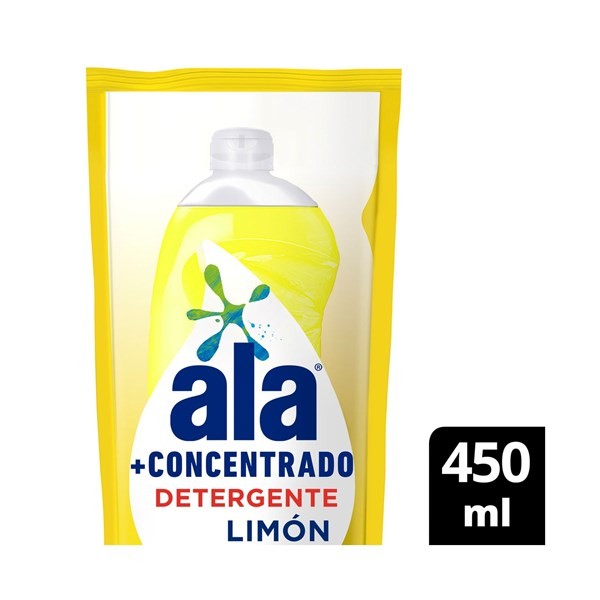Lavavajillas Concentrado Ala Limón Repuesto 450 Cc. #1