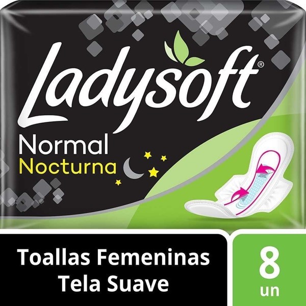 Ladysoft Toallitas Femeninas Ultradelgada Ultraseca X 8u alt