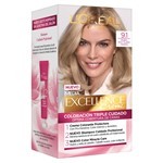 Excellence Kit Coloracion 9.1 Rubio Muy Claro Ceniza #18