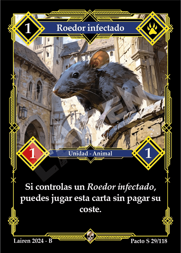 029 Roedor Infectado - Coste 1