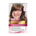 Kit Tintura Excellence Creme Triple Cuidado x 47 g Color N6 1 Rubio Oscuro Ceniza #1