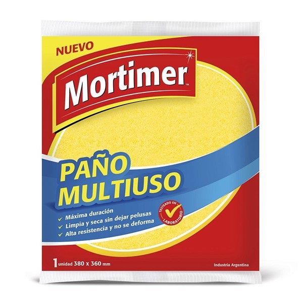 Paño Mortimer Multiuso Amarillo alt