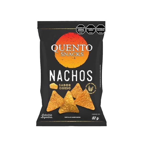 Nachos Sabor Queso Quento 82 g. #1