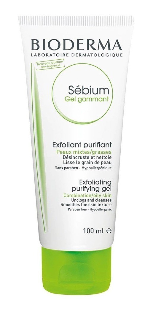 Bioderma Sebium Gel Gommant Gel Exfoliante Purificante Pieles Mixtas a Grasas 100 ml alt