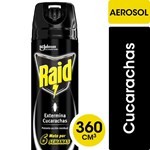 Insecticida Raid Exterminador Cucarachas En Aerosol 360 Ml #1