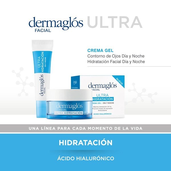Crema Facial Dermaglós Ultra Hidratación Día Noche x 50 g alt