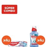 Combo Colgate Crema Dental Sensitive x 4 un + Enjuague Bucal Pro Alivio x 4 un #1