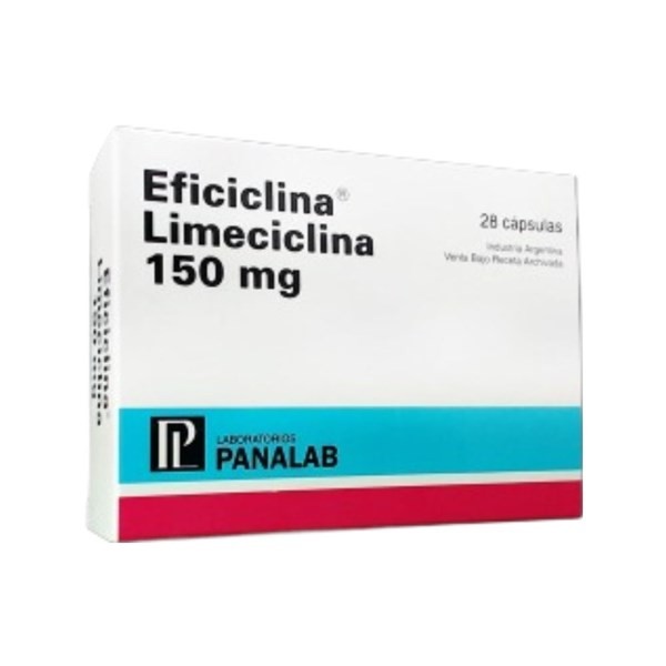 Panalab Eficiclina Limeciclina 150 Mg x 28 Cáps #1