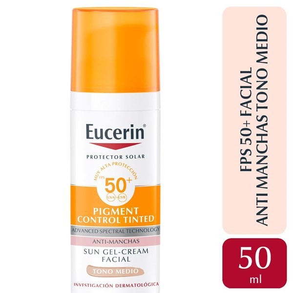 Eucerin Protector Solar Facial Pigment Control Tinted Fps 50+ #1