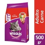 Alimento Whiskas Para Gatos Carne 500gr #1