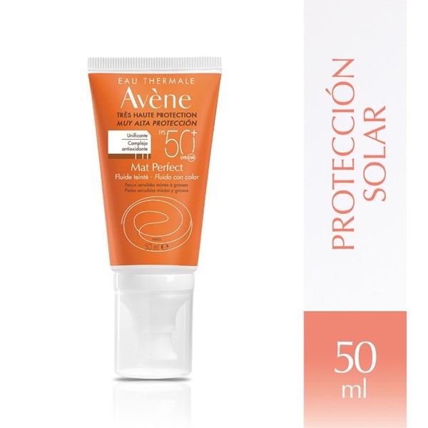 Avène Fluido Solar Mat Perfect con Color SPF 50+ x 50 ml #1