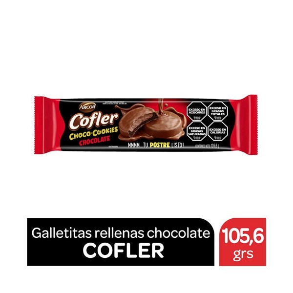 Galletitas de Chocolate Cookies Cofler 105.6 G. #1