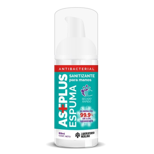 Sanitizante para Manos Aseplus en Espuma x 60 ml #1