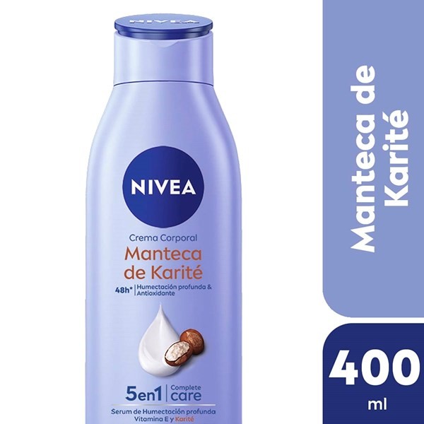 Nivea Crema Corporal Manteca de Karité 5En1 Para Piel Seca 400 ml #1