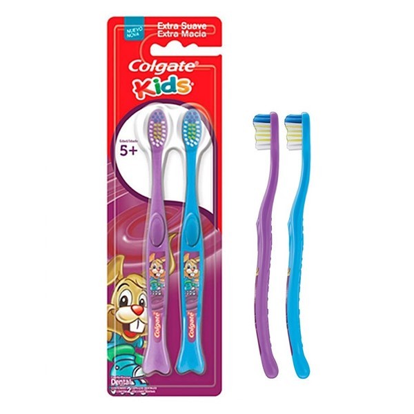 Colgate Cepillo Dental Kids 5+ Años x 2u alt
