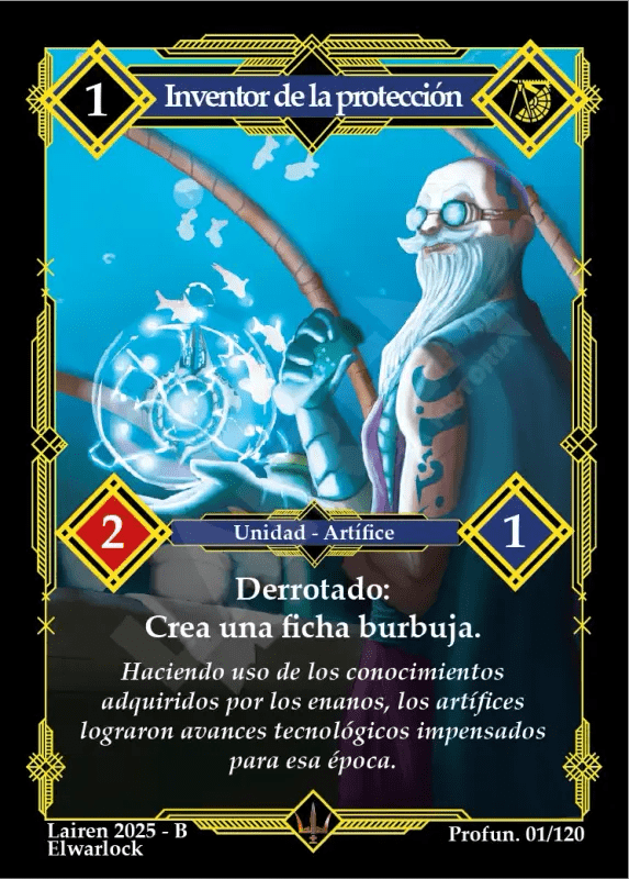 001 Inventor De La Proteccion - Coste 1