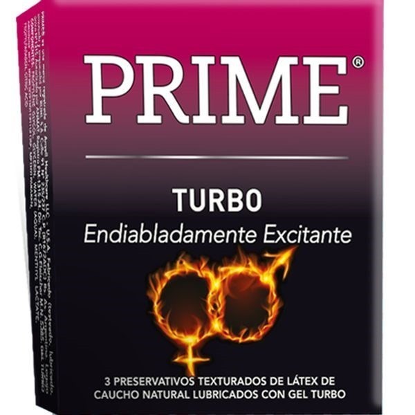 Prime Preservativos Turbo(3 Unidades) #1