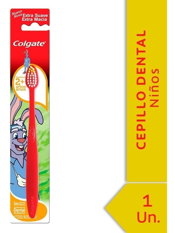 Colgate Cepillo Dental Kids 2+ Años Dr. Rabbit 1 Unidad