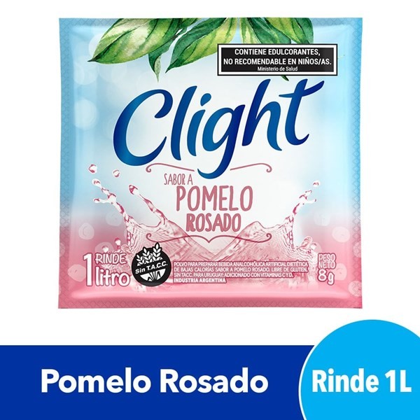 Jugo en Polvo  clight  pomelo Rosado 8 g #1