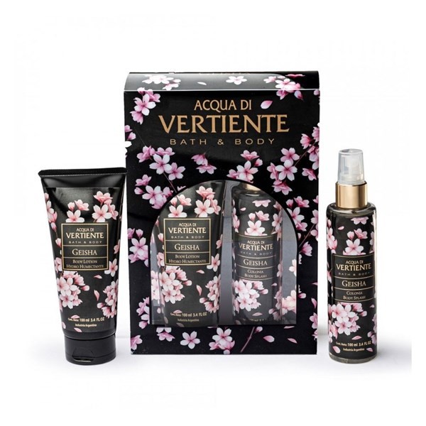 Acqua Di Vertiente Set Geisha Body Splash 100 ml + Body Lotion Tamaño 2 Unid #1