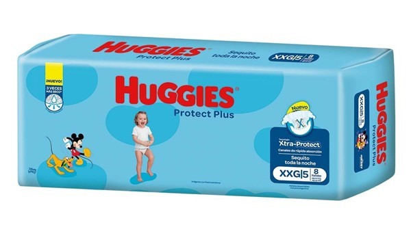 Huggies Pañales Protec Plus Talle Xxg (8 Unidades) #1