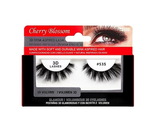 Cherry Blossom Pestañas Postizas 3D Silk #535