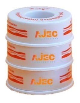 Ajec Tela Adhesiva Oxido de Zinc 50 mm x 35 ,mts x 6 Unidades #1