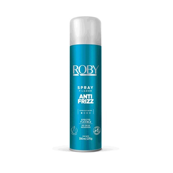 Fijador Antifrizz New Roby en Spray 390 cc. #1