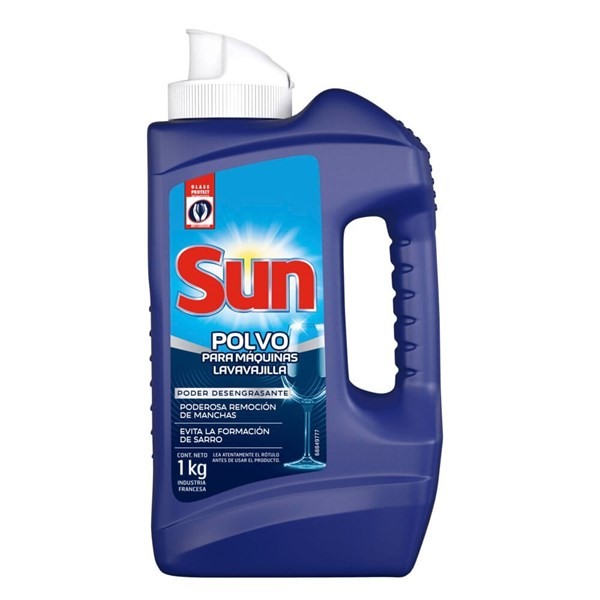 Polvo Para Máquinas Lavavajilla Sun Botella x 1 kg #1