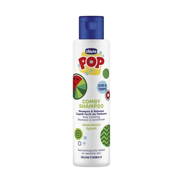 Chicco Shampoo Y Acondicionador 2En1 Sandia x 250 ml #1