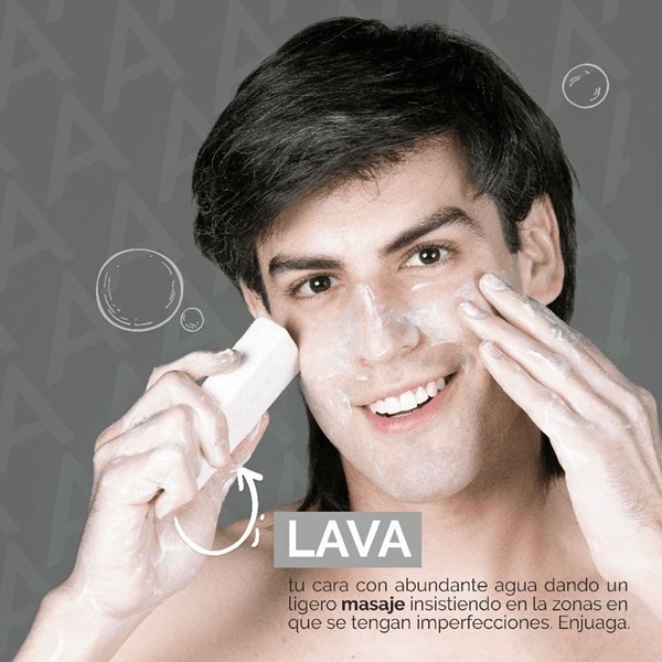 Asepxia Jabón Bicarbonato de Sodio 100 gr alt