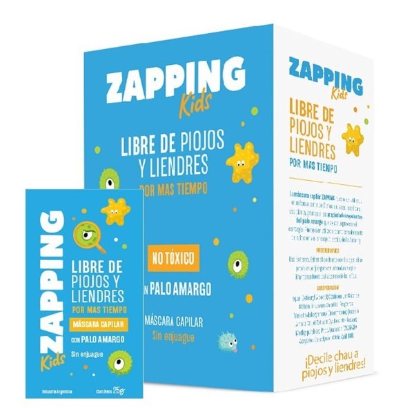 Zapping Mascara Capilar Pediculicida Sachet (24 Unidades) #1