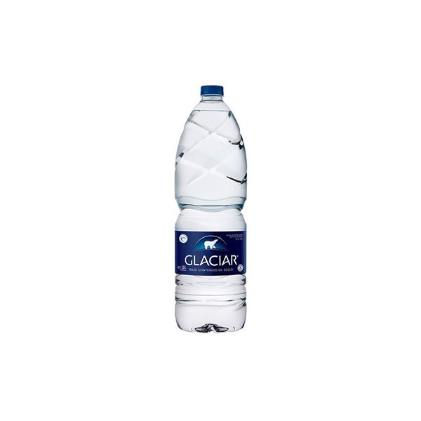 Agua Mineral Glaciar Sin Gas Bajo Sodio 1.5 L alt