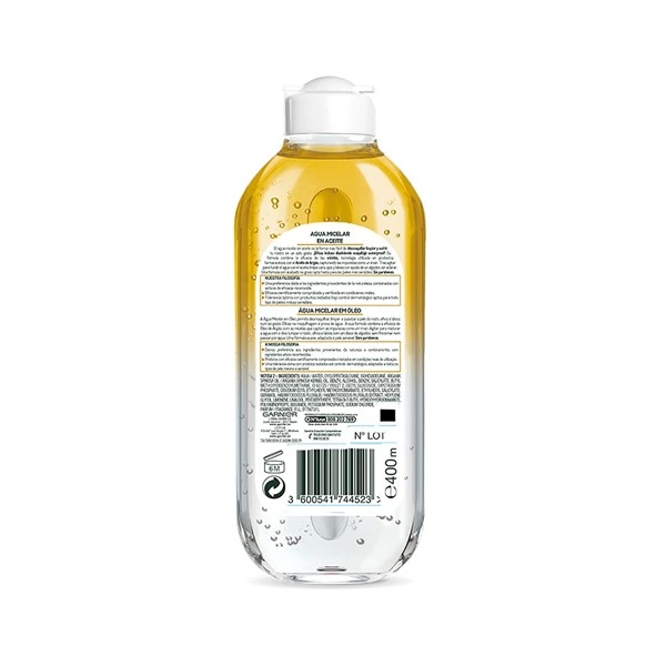Garnier Agua Micelar Bifásica Skin Active 400 ml alt
