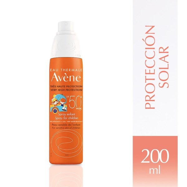 Avene Protector Solar en Spray Especial Niños Spf 50+ 200 ml #1