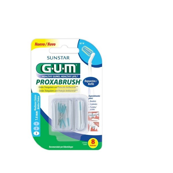 Repuesto Interdental 614 Cónico (8 Unidades)