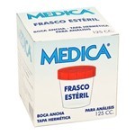 Medica Envase Frasco Estéril a Granel x 125 ml Pack x 10 uni #1