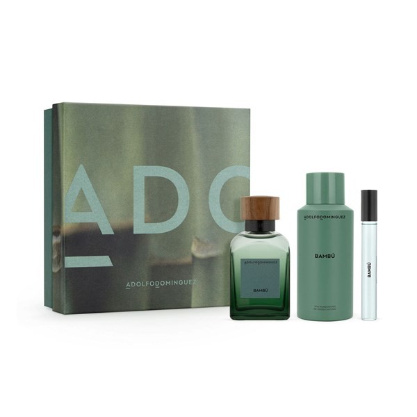 Adolfo Dominguez Bambu Man EDP 120 ml + Desodorante 150 ml + EDP 10 ml #1