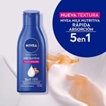 Crema Corporal Hidratante Nivea Milk Nutritiva 5 en 1 Para Piel Extra Seca x 125 ml #2