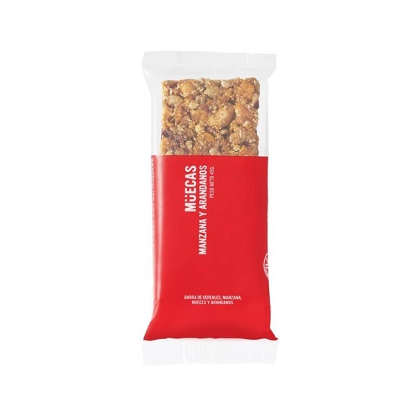 Barra De Cereal Muecas Manzana Y Arándanos X 45 G
