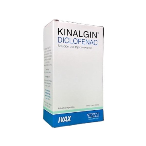 Teva Kinalgin Diclofenac Sódico 1.5% Tópico Solución x 60 ml #1