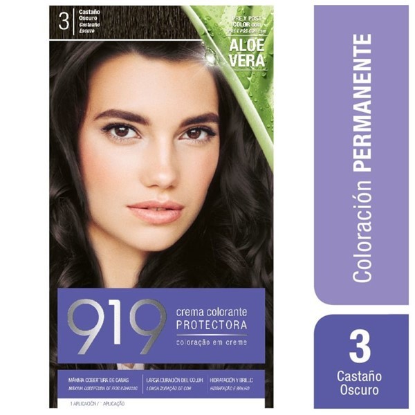 919 Kit Coloracion 3 Castaño Oscuro