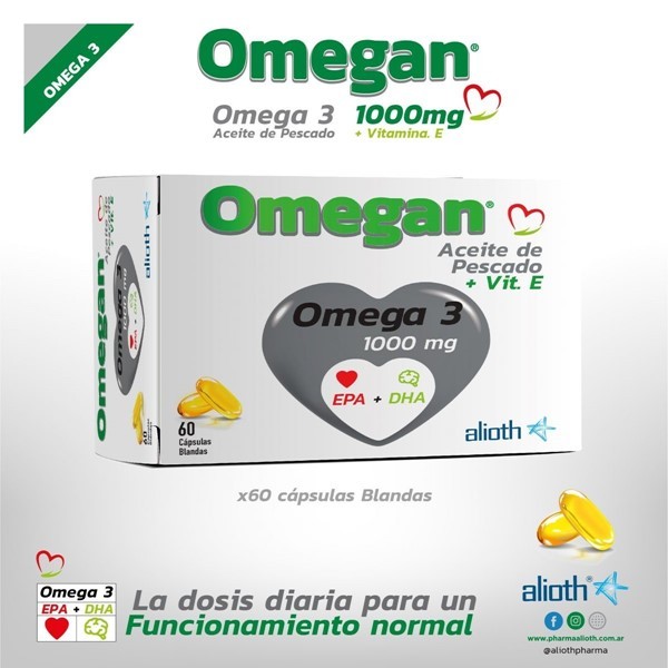 Omegan Omega 3 Aceite de Pescado (60 Capsulas Blandas) alt