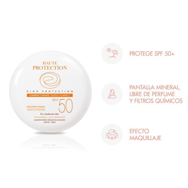 Avene Protector Solar Compacto Dorado - 10gr alt