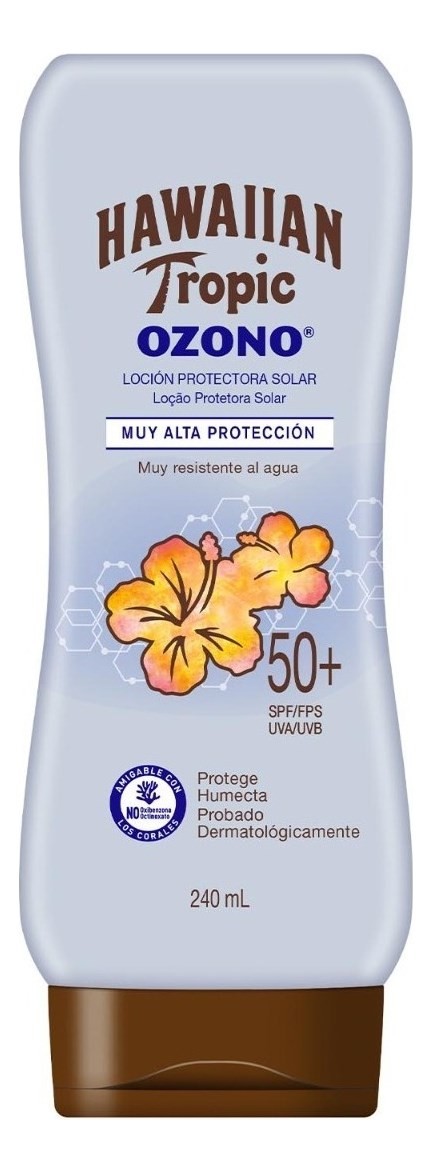 Protector Solar Hawaiian Tropic Ozono 50+ x 240 ml #1