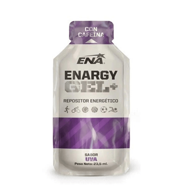 Suplemento Deportivo Enargy Gel + Con Cafeina Sabor Uva (6 Sobres) #1