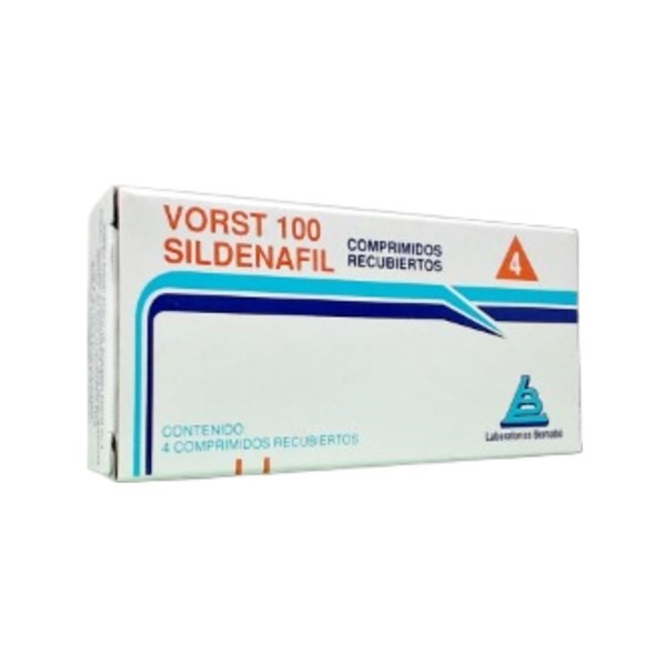 Laboratorio Bernabó Vorst Sildenafil 100 Mg x 4 Comp Recubiertos #1