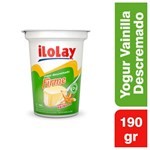 Yogur Ilolay Descremado Vainilla x 190 gr #1