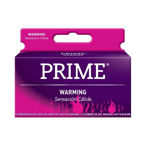 Prime Preservativo Warming (12 Unidades) #1