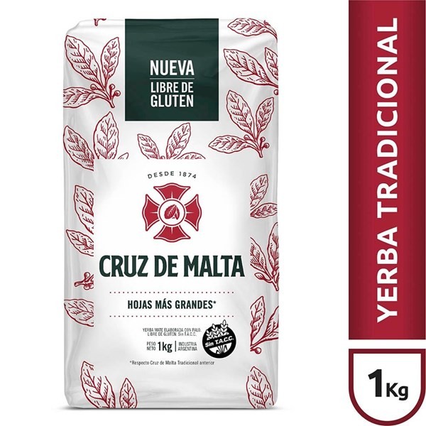 Mate Cruz de Malta Tradicional Sin Tacc 1 xkg #1
